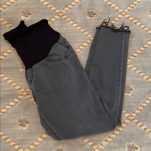 Maternity Jeans, Gray, XL.       (61)